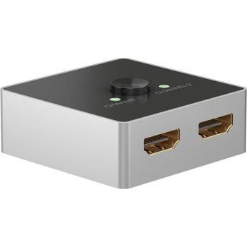 Conmutador HDMI Goobay 58486 manual 2x1 4K UHD 60Hz soporte HDCP2.2