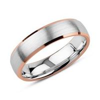 anillo de hombre grabable de plata 925 chapado en oro rosa