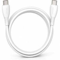 cable vention usb-c a usb-c 2m blanco 60w 480mbps