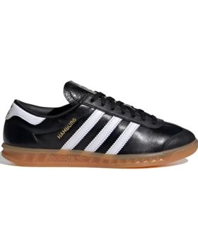 de ADIDAS HAMBURG JI2626 CORE - CLOUD WHITE - GUM - 41 1-3 BLACK