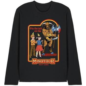 Steven Rhodes Camiseta manga larga Pin The Tail On The Minotaur para mujer