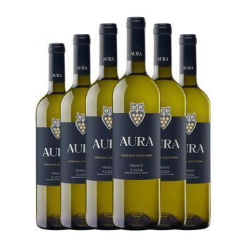 Aura Vino Blanco Rueda 75 Cl 13.5% Vol. (pack De 6 Unidades)