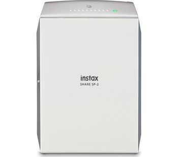 FUJIFILM Instax Share SP-2 Photo Printer, Silver