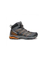 botas de montana scarpa maverick mid gore-tex grey orange