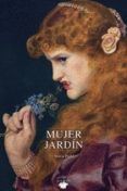 mujer jardin