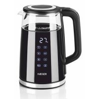 hervidor haeger ek-dig028a 17l 2200w vidrio acero inoxidable termostato negro