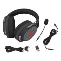 auriculares redragon h858 arrow inalambricos bluetooth 71 con microfono negro