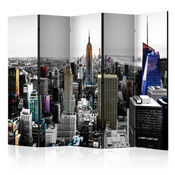 Biombo - Iridescent Skyscrapers Ii (225x172 Cm)