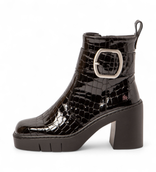 Art para mujer. 119791201003_001 Botines de Piel 1979 Berna negro (37), 5 a 8cm, Cremallera, Casual