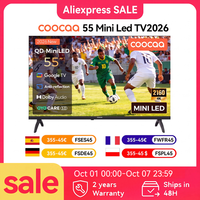 coocaa tv mini led 4k de 55 pulgadas r 55cgnh70z r google tv r hdr10 memc pantalla mate antirreflectante local dimming dolby vision y atmos modo de juego