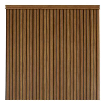 Lote De 4 Paneles Para Zócalo Beny Rectangulares De 24 X 100 Cm, Color Marrón - Atmosphera Createur D'interieur