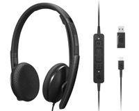 lenovo 4xd1m45626 auricular y casco auriculares alambrico diadema usb tipo c negro