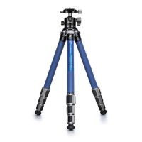 tripode leofoto poseidon lp-284c lh-30 carbono compacto anticorrosion 120cm