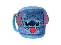 taza - sherwood stitch peluche 440 ml ceramica tejido de felpa con cierre velcro