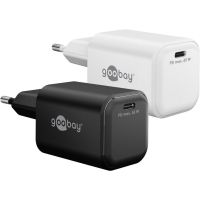 cargador goobay 79156 usb-c 65w gan blanco universal