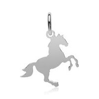 colgante caballo de plata 925