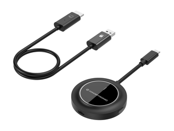 TRANSMISOR USB-C A HDMI WIRELESS CONCEPTRONIC ATHERIC01B 5GHz 30m 1080P 60Hz