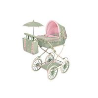 coche de muneca plegable botanic con sombrilla y bolso para munecas de hasta 48 cm 93x80x42 cm