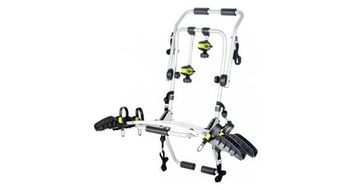 Buzz rack portabicicletas pilot sobre porton trasero   2 bicicletas plata