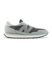 new balance para hombre m237v1li zapatillas 237 verde 45 plano ante cordones casual
