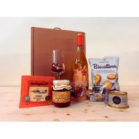regalo san valentin para cena romantica con vino blanco foie tostadas mermelada de fresa y queso