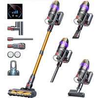 aspiradora inalambrica buture vc90 600w 65kpa electrodomestico inteligente de mano con bateria extraible y cepillo para eliminacion de acaros