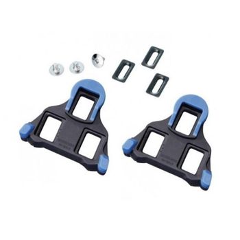 SHIMANO | Calas De Pedales Carretera SH12 - Calas Shimano SM-SH12 con pivote frente-centro de fácil colocación. Base de goma reforzada para poder caminar comodamente. Incluye tornillos y bases de