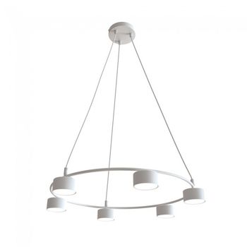 Lámpara de techo discover blanco (6 luces)