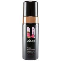 utan body cherry almond turbo self-tan mousse 150ml