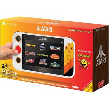 DreamGear Gamestation Go Atari Portátil Retro Juegos Clásicos Blanca