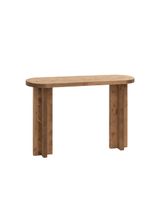 consola de madera de abeto roble oscuro 120x80cm