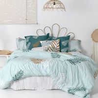 foliage mint funda nordica