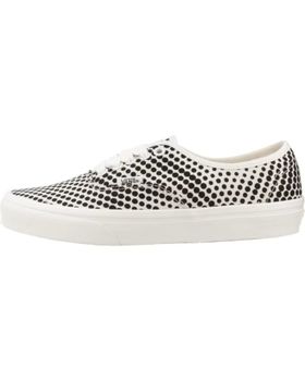 de VANS OFF THE WALL ZAPATILLAS MUJER VANS MODELO AUTHENTIC HALFTONE COLOR BLANCO BLCKWHT
