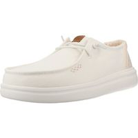 heydude nauticos wendy rise chambray grid para mujer