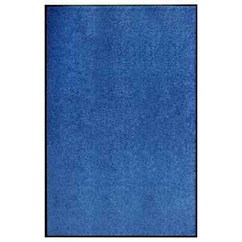 Felpudo Lavable Azul 120x180 Cm Vidaxl