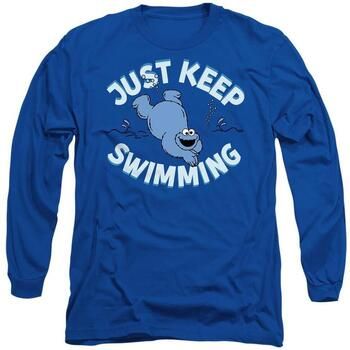 Sesame Street Camiseta manga larga Just Keep Jumping para mujer