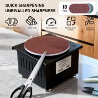 lijadora de banda electrica para bricolaje domestico maquina de lijado de alta velocidad afilador de cuchillos abridor de cuchillas maquina de pulido y rectificado de sobremesa