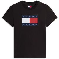 tommy jeans camiseta tjw reg tj flag ss t para mujer