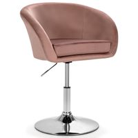 costway silla de bar de terciopelo giratoria taburete de ocio de respaldo ajustable en altura con esponja elastica 61 x 52 x 72-86 cm