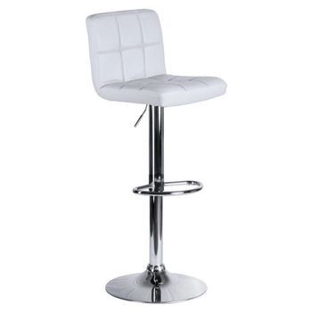 Dudeco Taburete Alto Drammen Blanco