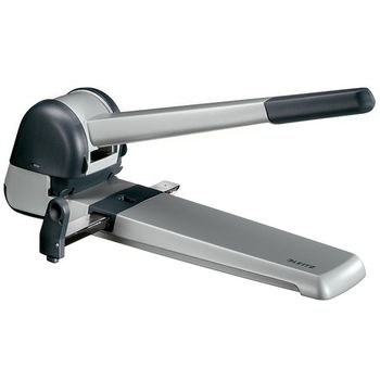 Leitz 5182 super perforadora plateada de 2 agujeros (250 hojas)