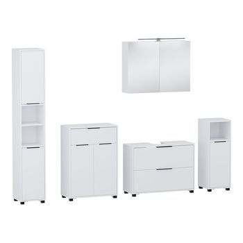 Juego De Muebles De Baño Alina 5 Partes Vicco
