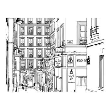 Papel Pintado 3d - Un Paseo Por Las Calles De París (400x309 Cm)