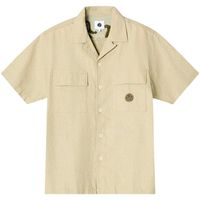 pretty green camisa manga corta gt41804 para hombre