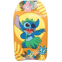 stitch - tabla bodyboard infantil con diseno de stitch fabricada en espuma eva ligera y resistente tamano 82x45x5 cm recomendada a partir de 3 anos