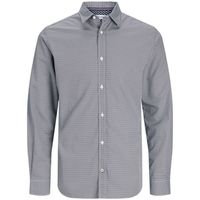 jack  jones camisa manga larga 12261090 jjmatheo print detail shirt ls white para hombre