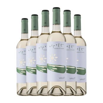 Espelt Vino Blanco Vailet Empordà Joven 75 Cl 12.5% Vol. (pack De 6 Unidades)