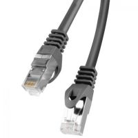 lanberg cable de red rj45 cat6 ftp 25cm negro