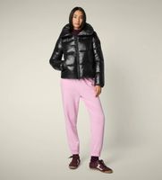 save the duck para mujer d39370w-love21 chaqueta isla negro ml casual sostenible nylon reciclado