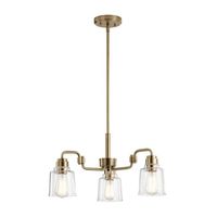 lampara de arana aivian 3 luces